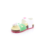 SANDALIA BIO CORAZON MAT BLANCO