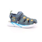 PSY 14743 B&G SAND. SPORTY NAPPA PU PETROLIO