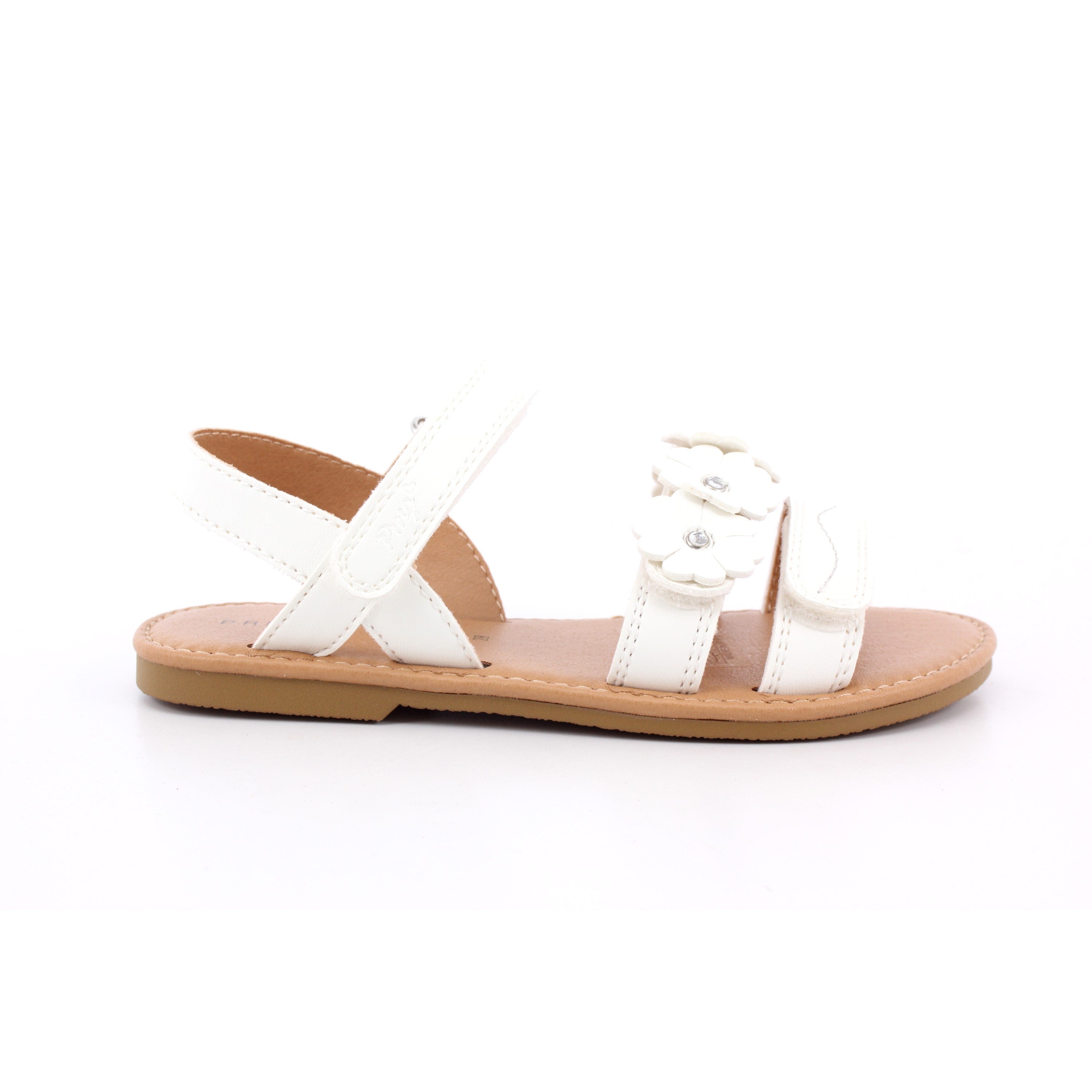 PAT 14370 GIRL SANDAL ETNO NAPPA PU BIANCO