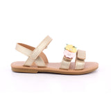 PAT 14370 GIRL SANDAL ETNO LAMINATO PU ORO