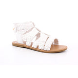 PAT 14373 GIRL SANDAL ETNO SUE.PU ST.GOCCE BIANCO