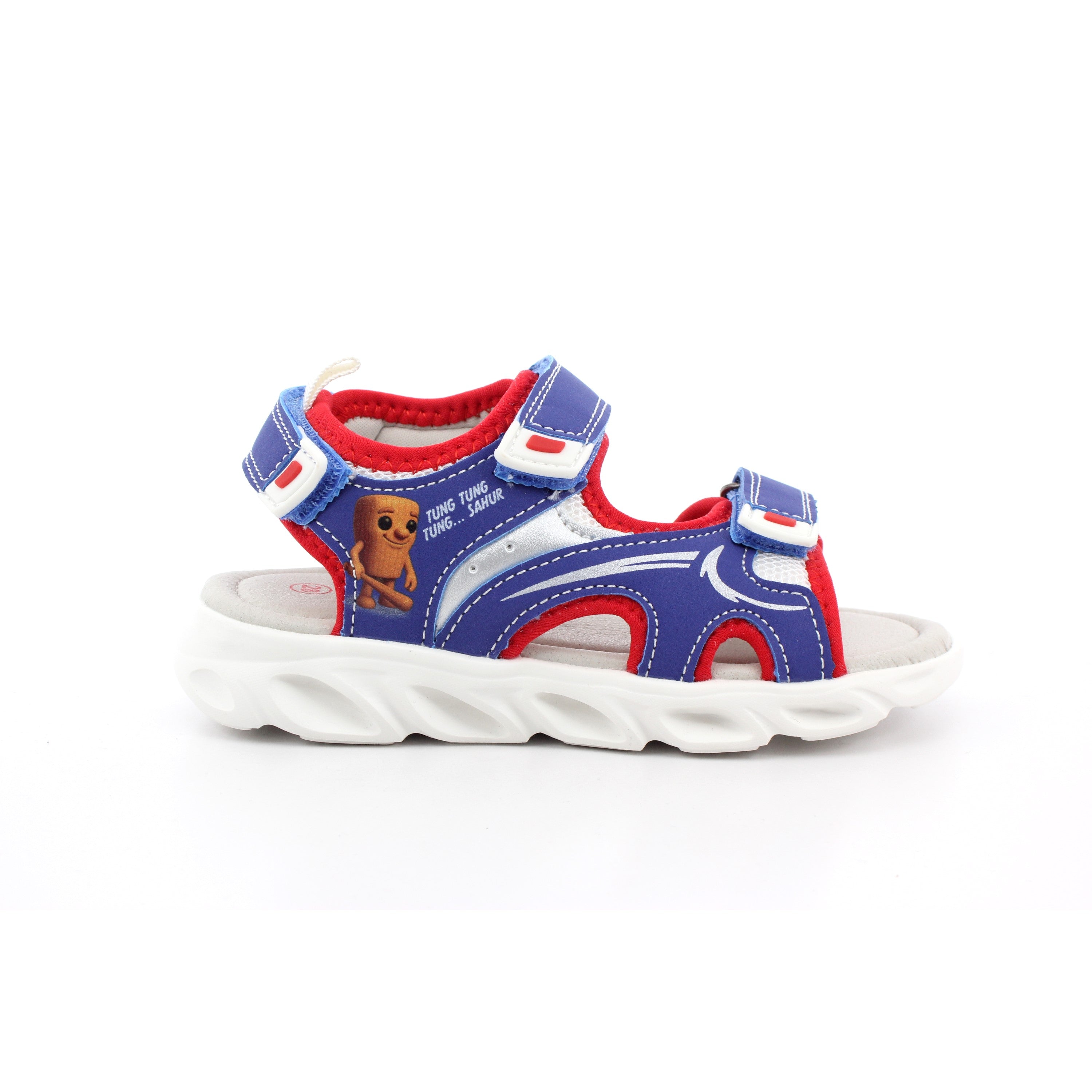 SANDALO SURF BLU/RED