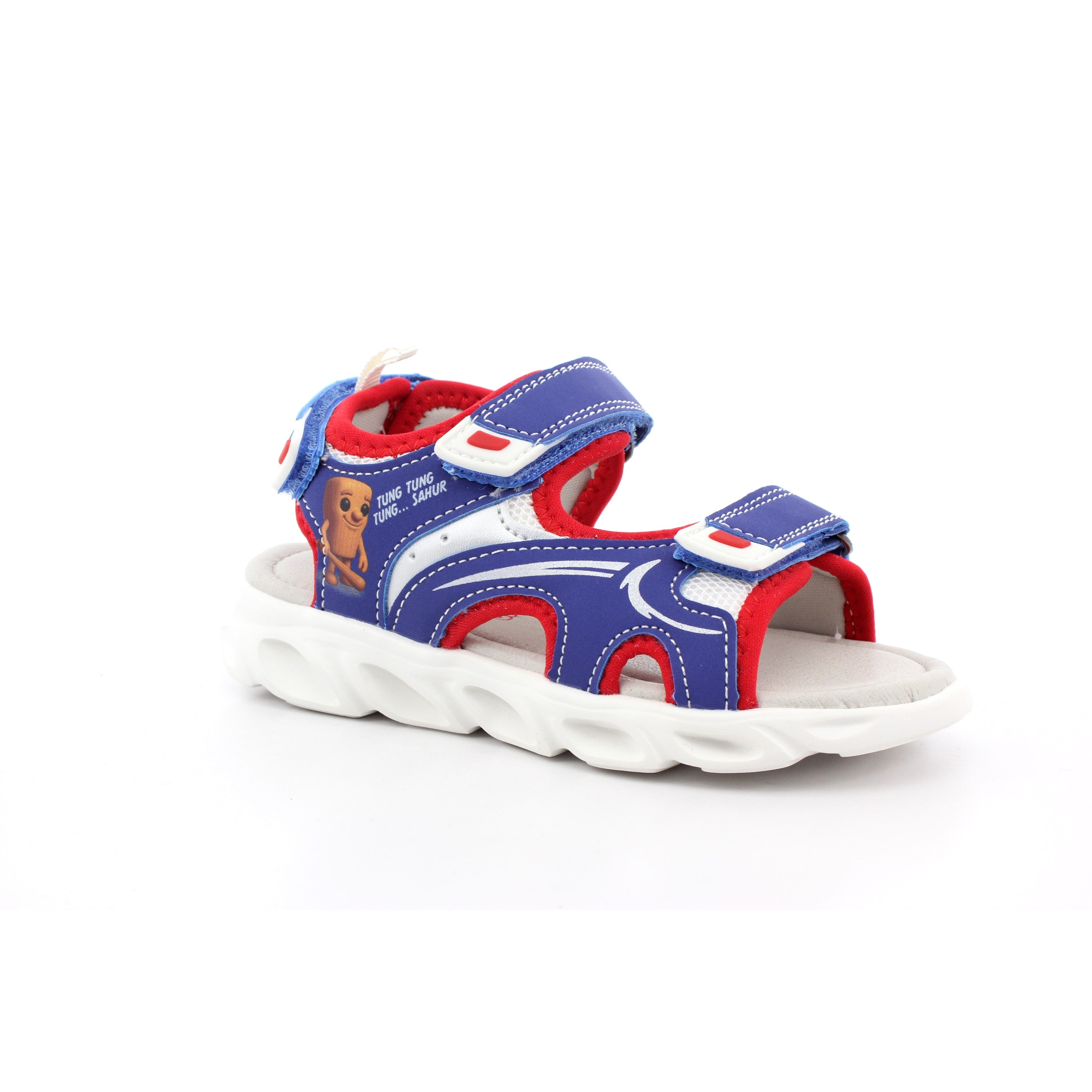 SANDALO SURF BLU/RED