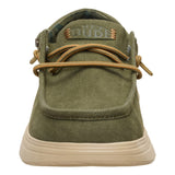 WALLY COMF WORN TWILL 3BN BURNT OLIVE/BOULDER TAN