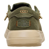 WALLY COMF WORN TWILL 3BN BURNT OLIVE/BOULDER TAN