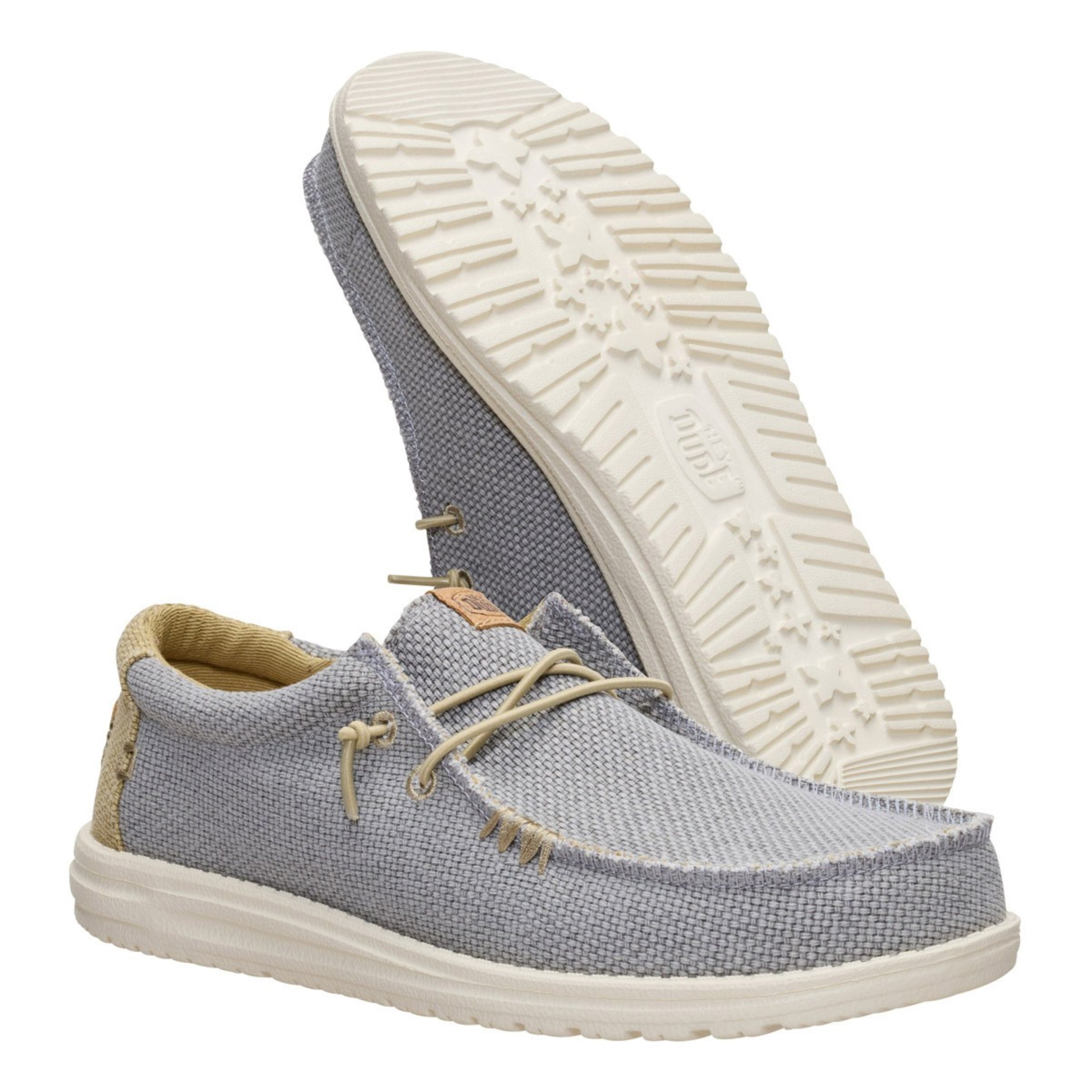 WALLY BRAIDED 1YF FLANNEL GREY/OLIVE GREY
