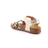 SANDALO NAPPA PERLATO + CAVALLINO PLATINO/LEOPARDO