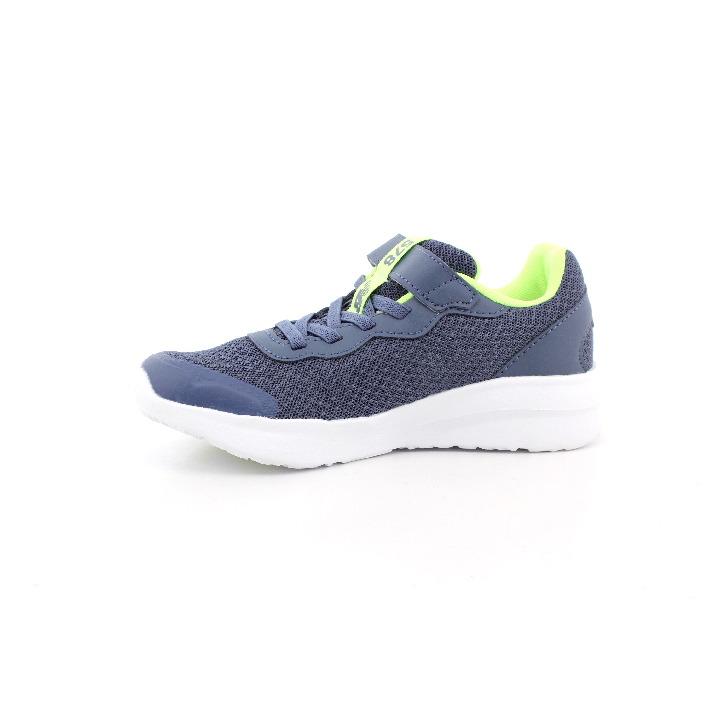 SCARPA KIDS RUNNING VINTAGE INDIGO/BLEACHED LIME
