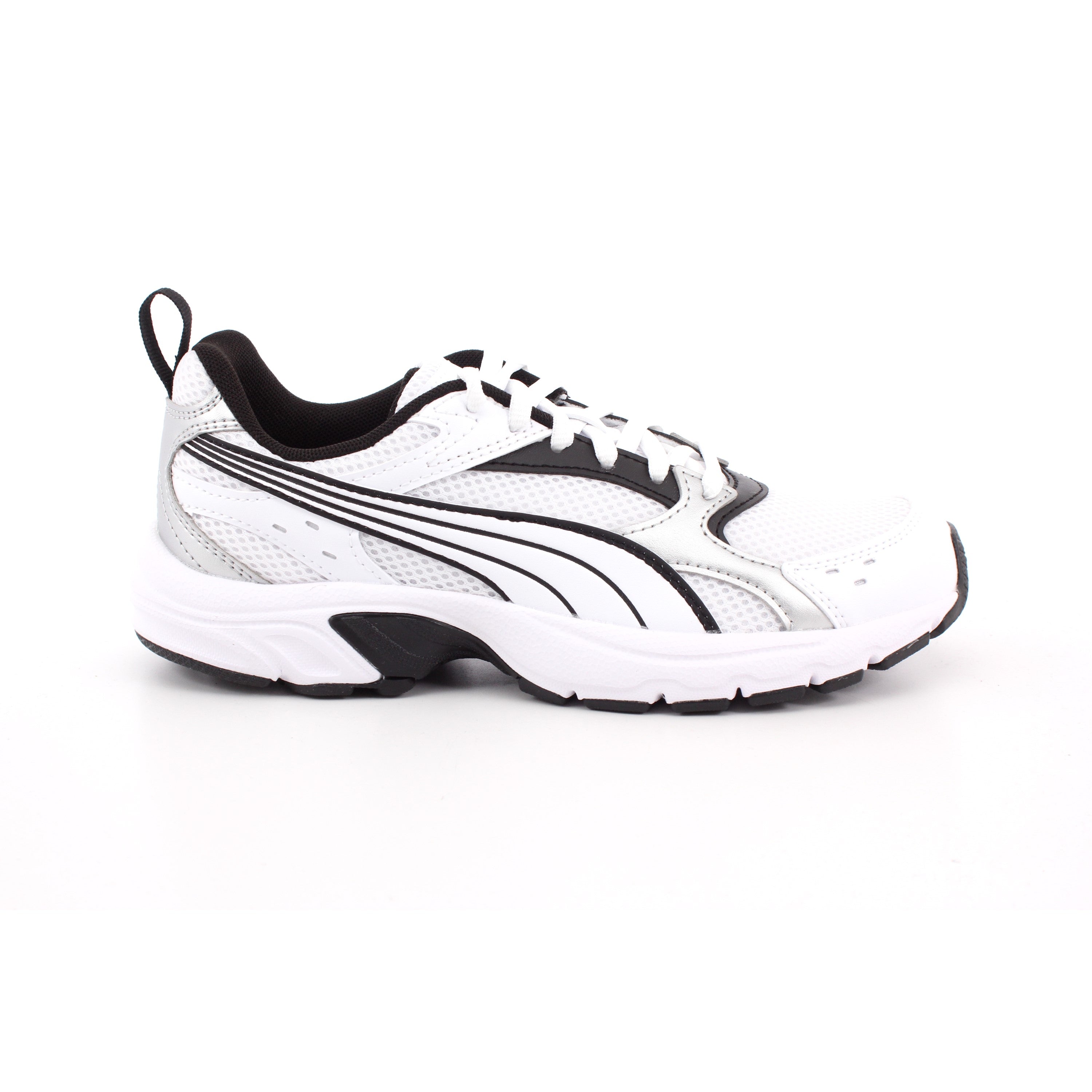 MILENIO TECH LT JR 01 PUMA WHITE-PUMA BLACK