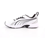 MILENIO TECH LT JR 01 PUMA WHITE-PUMA BLACK