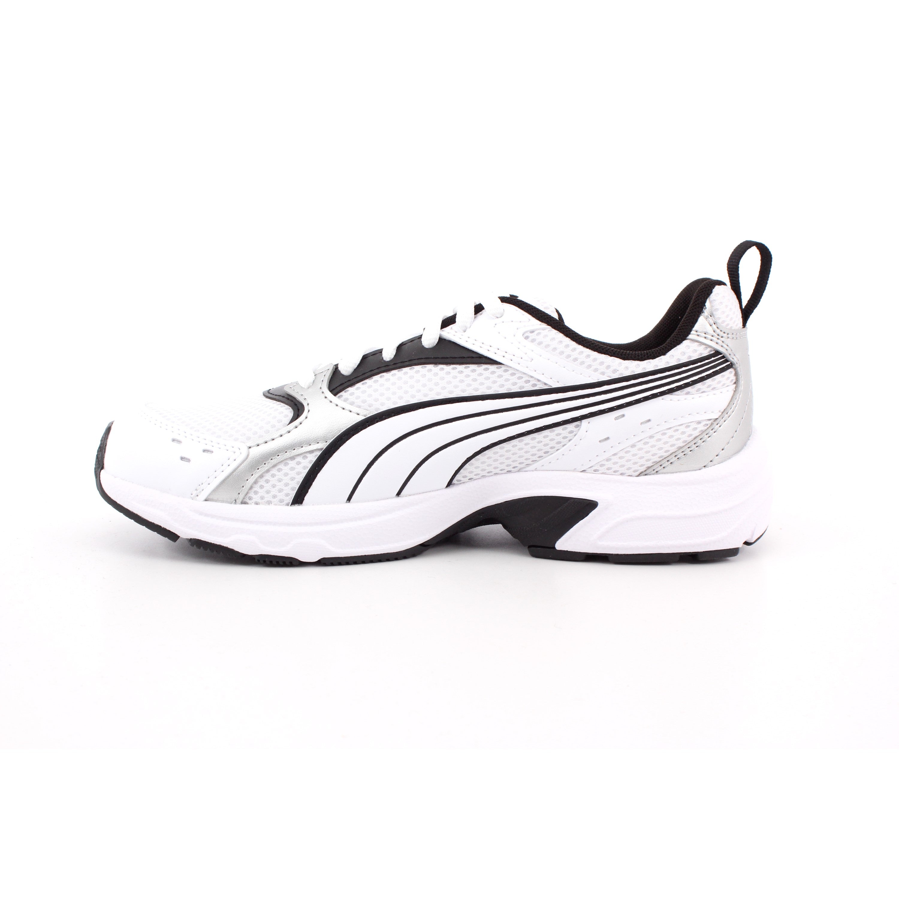 MILENIO TECH LT JR 01 PUMA WHITE-PUMA BLACK