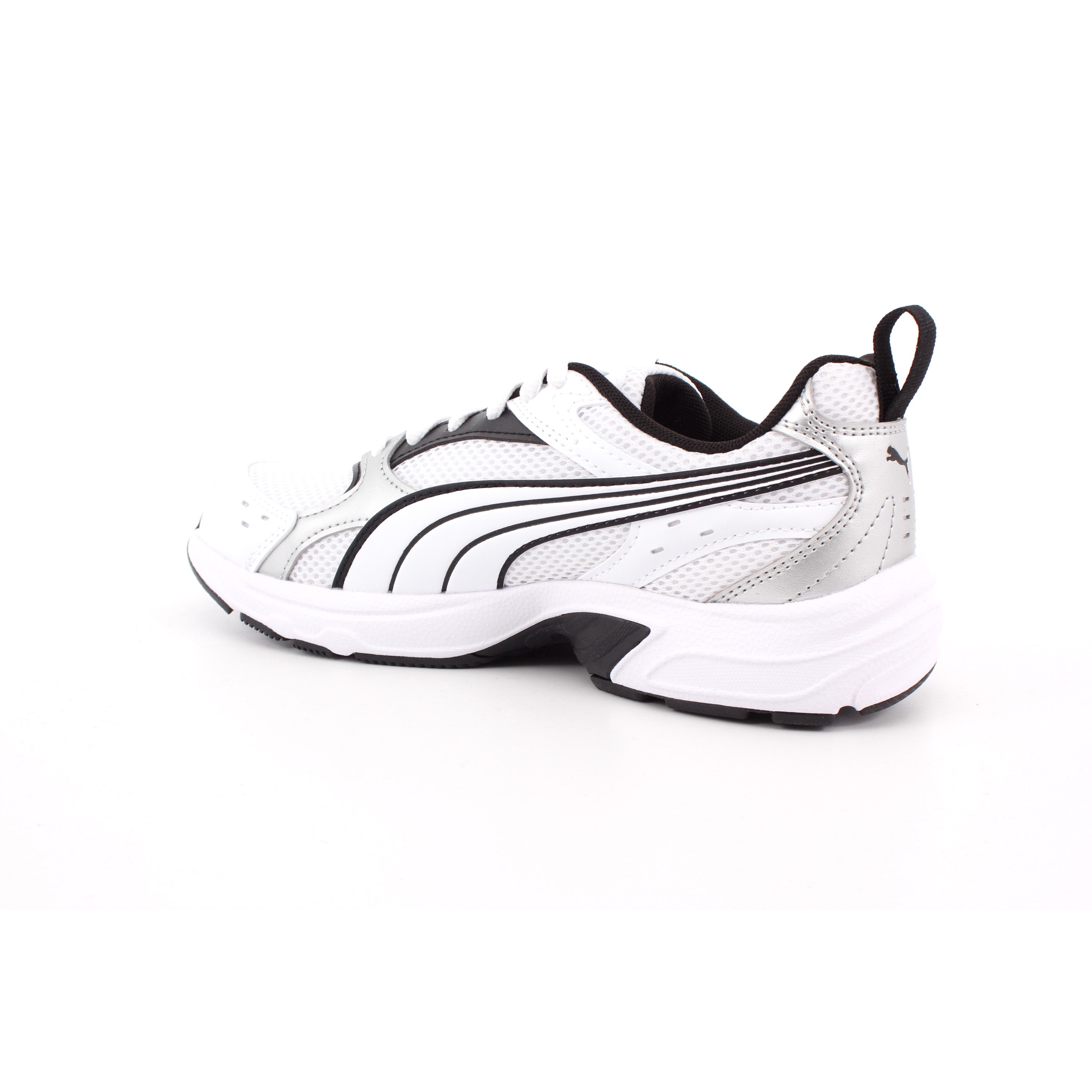 MILENIO TECH LT JR 01 PUMA WHITE-PUMA BLACK