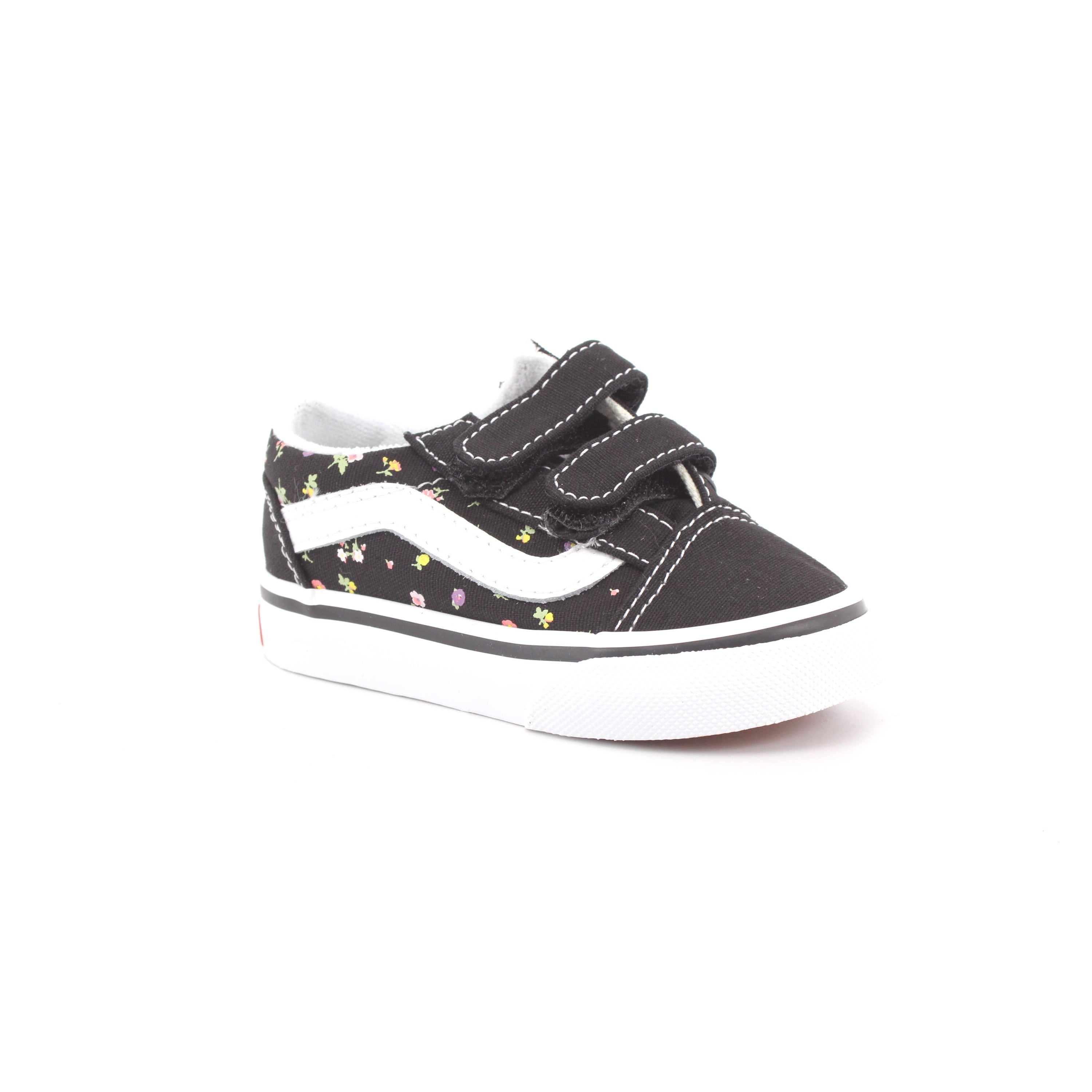 OLD SKOOL V DISTY FLORAL BLACK/SUNSET BLUSH