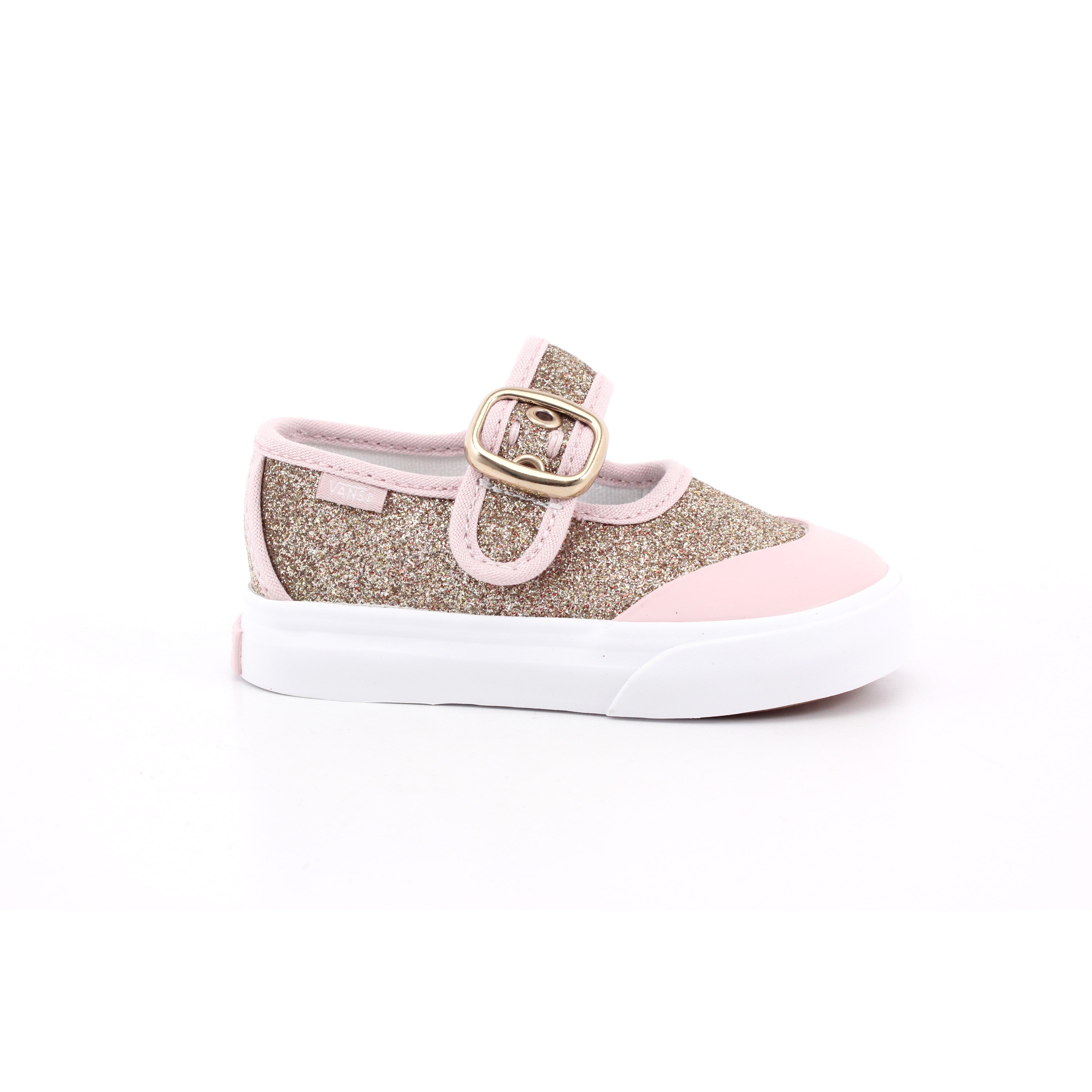 MARY JANE GLITTER GOLD/PALE PETAL PINK