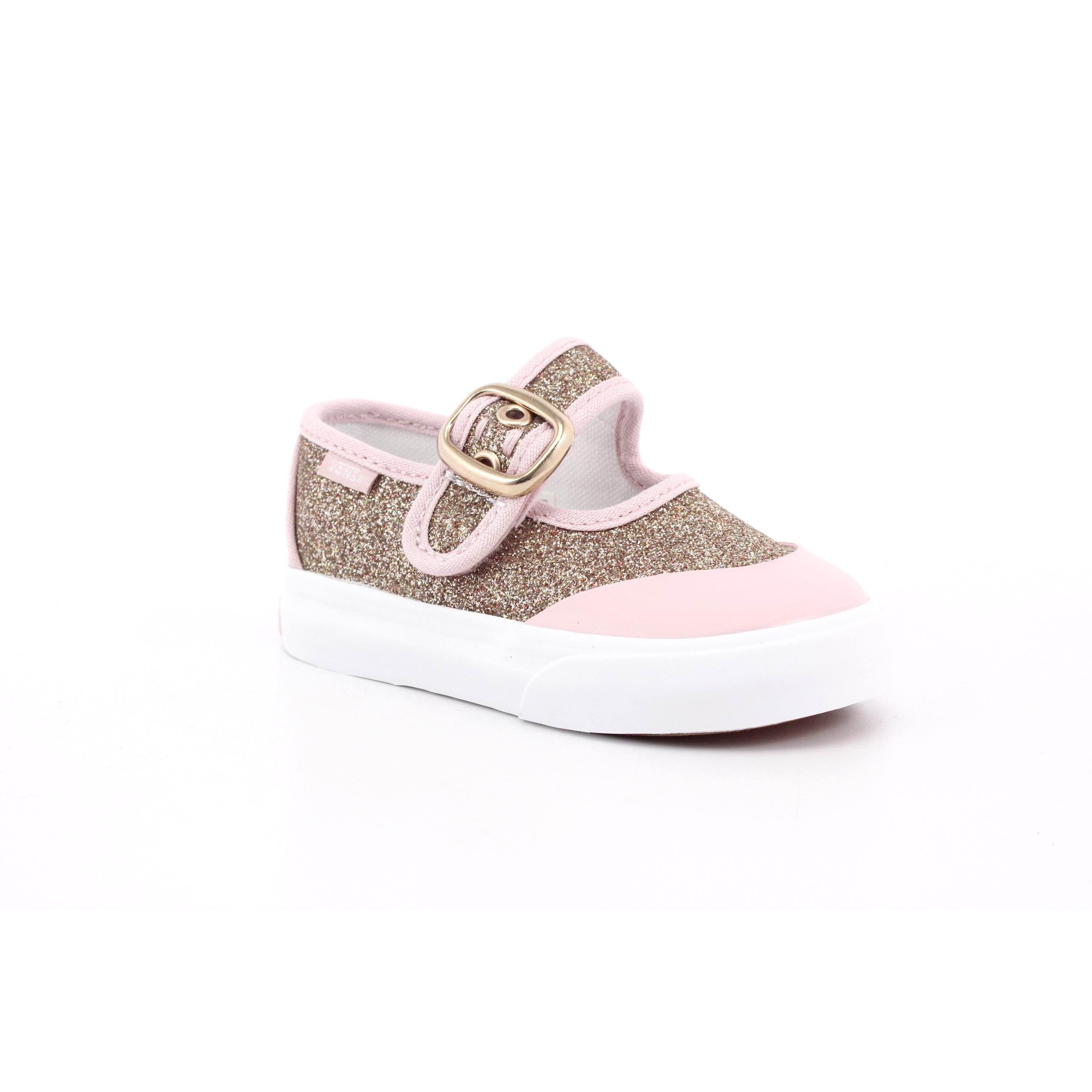 MARY JANE GLITTER GOLD/PALE PETAL PINK