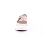 MARY JANE GLITTER GOLD/PALE PETAL PINK