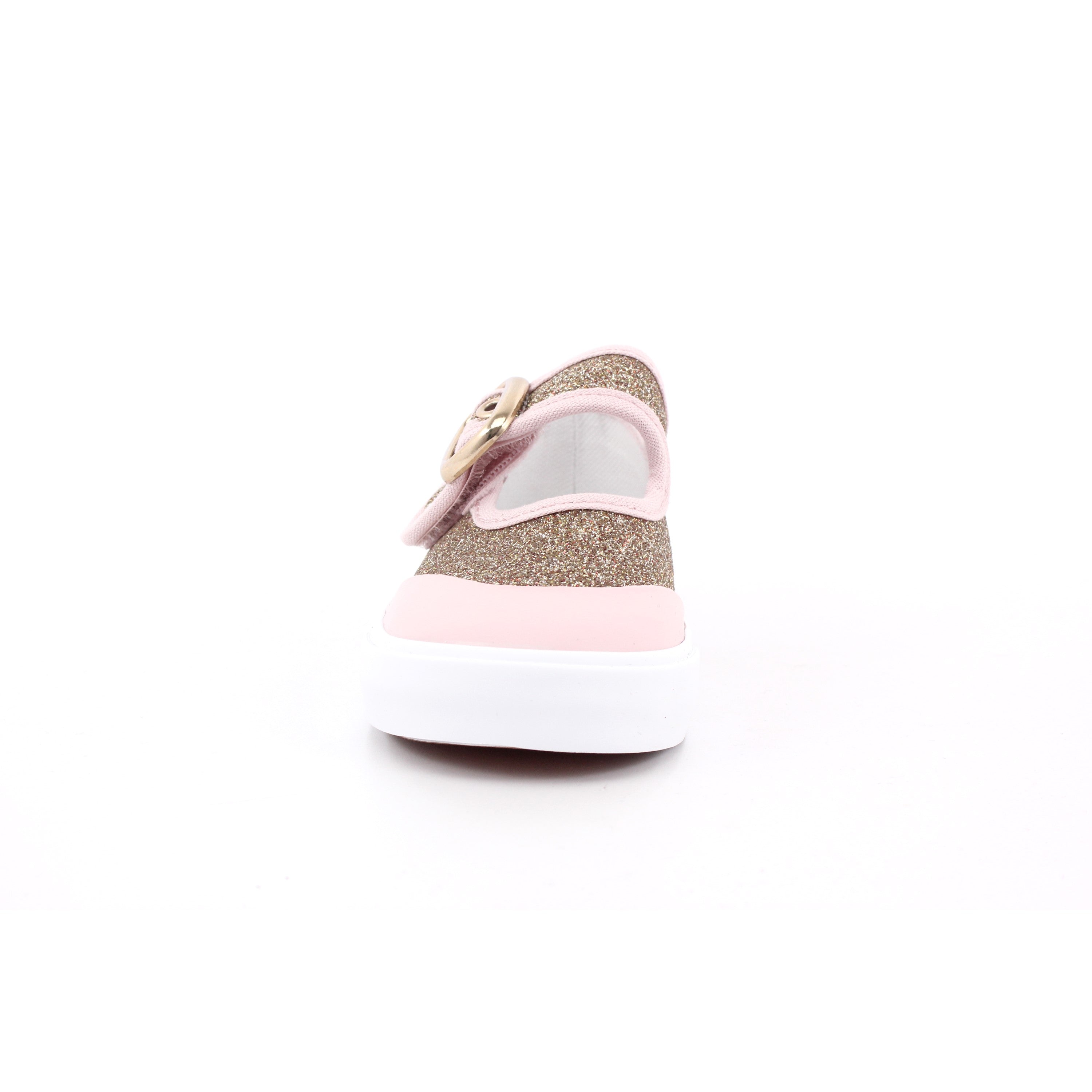 MARY JANE GLITTER GOLD/PALE PETAL PINK