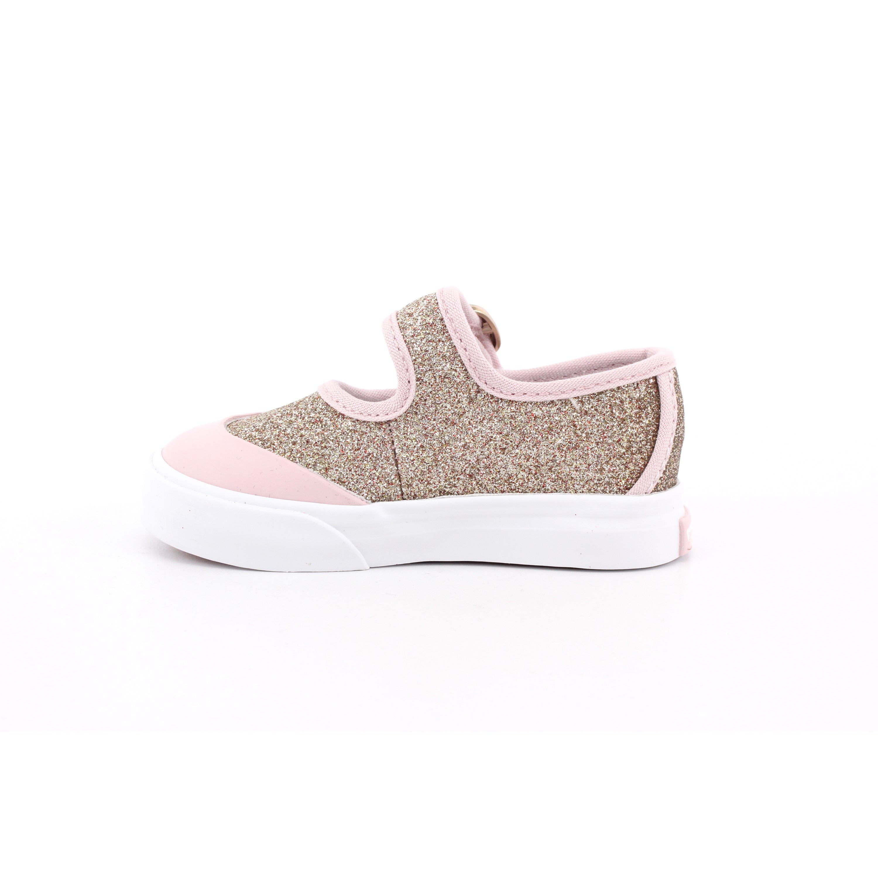 MARY JANE GLITTER GOLD/PALE PETAL PINK