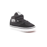 HALF CAB DECON ELASTIC LACE SUEDE BLACK/WHITE