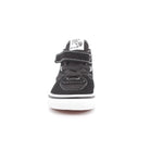 HALF CAB DECON ELASTIC LACE SUEDE BLACK/WHITE