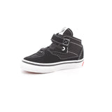 HALF CAB DECON ELASTIC LACE SUEDE BLACK/WHITE