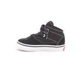 HALF CAB DECON ELASTIC LACE SUEDE BLACK/WHITE