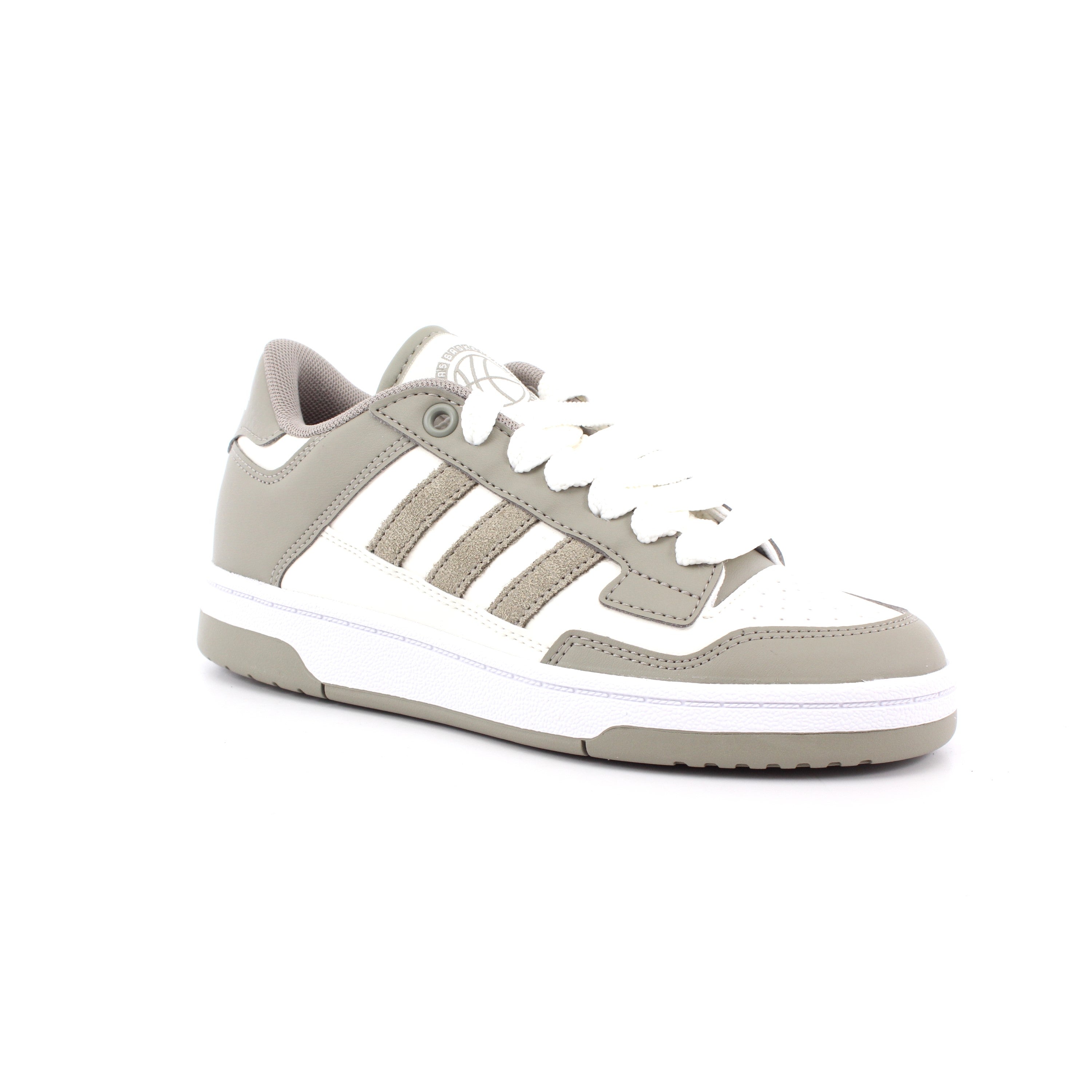 RAPIDCOURT LOW J BOY SILVER/WHITE