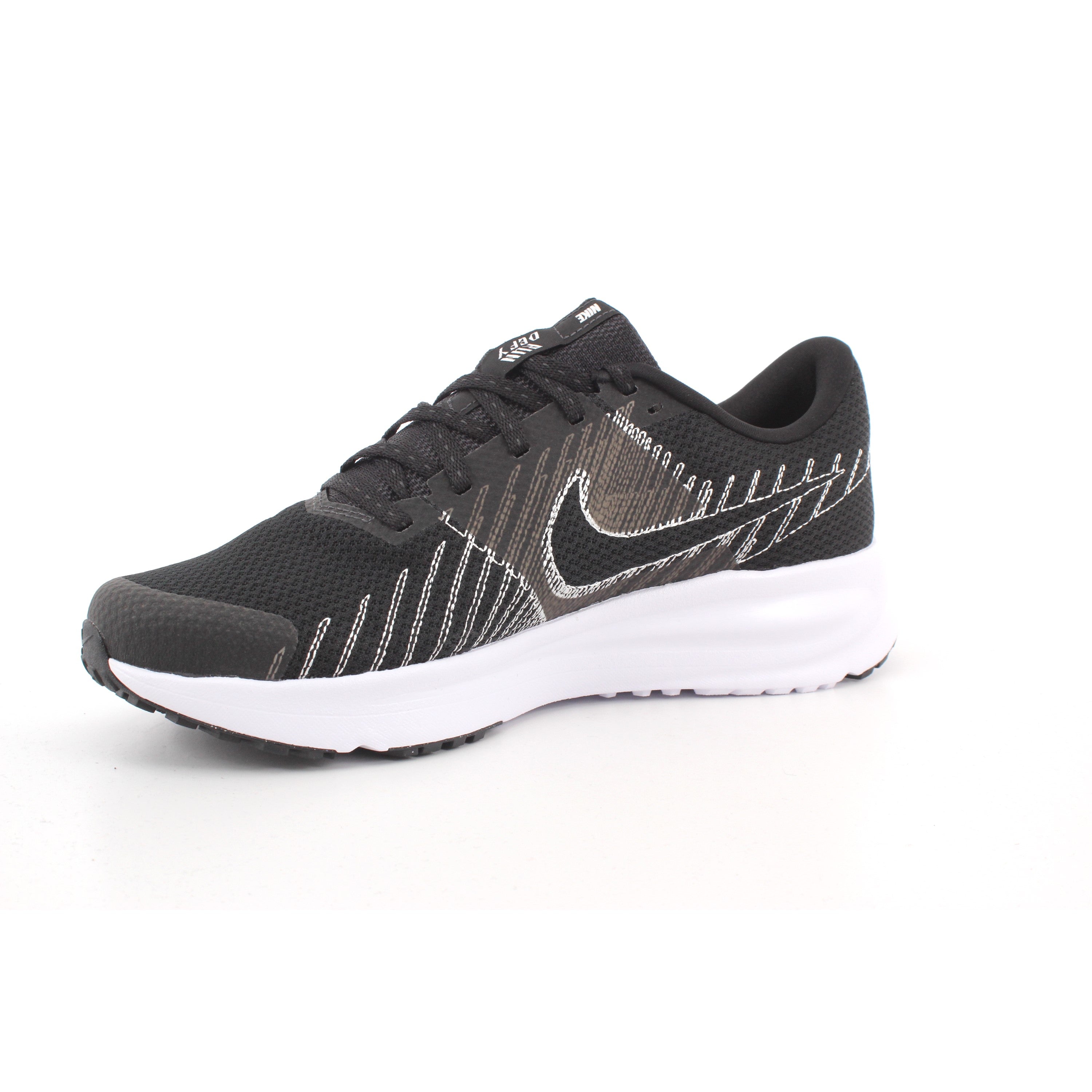 NIKE RUN DEFY NERO/BIANCO