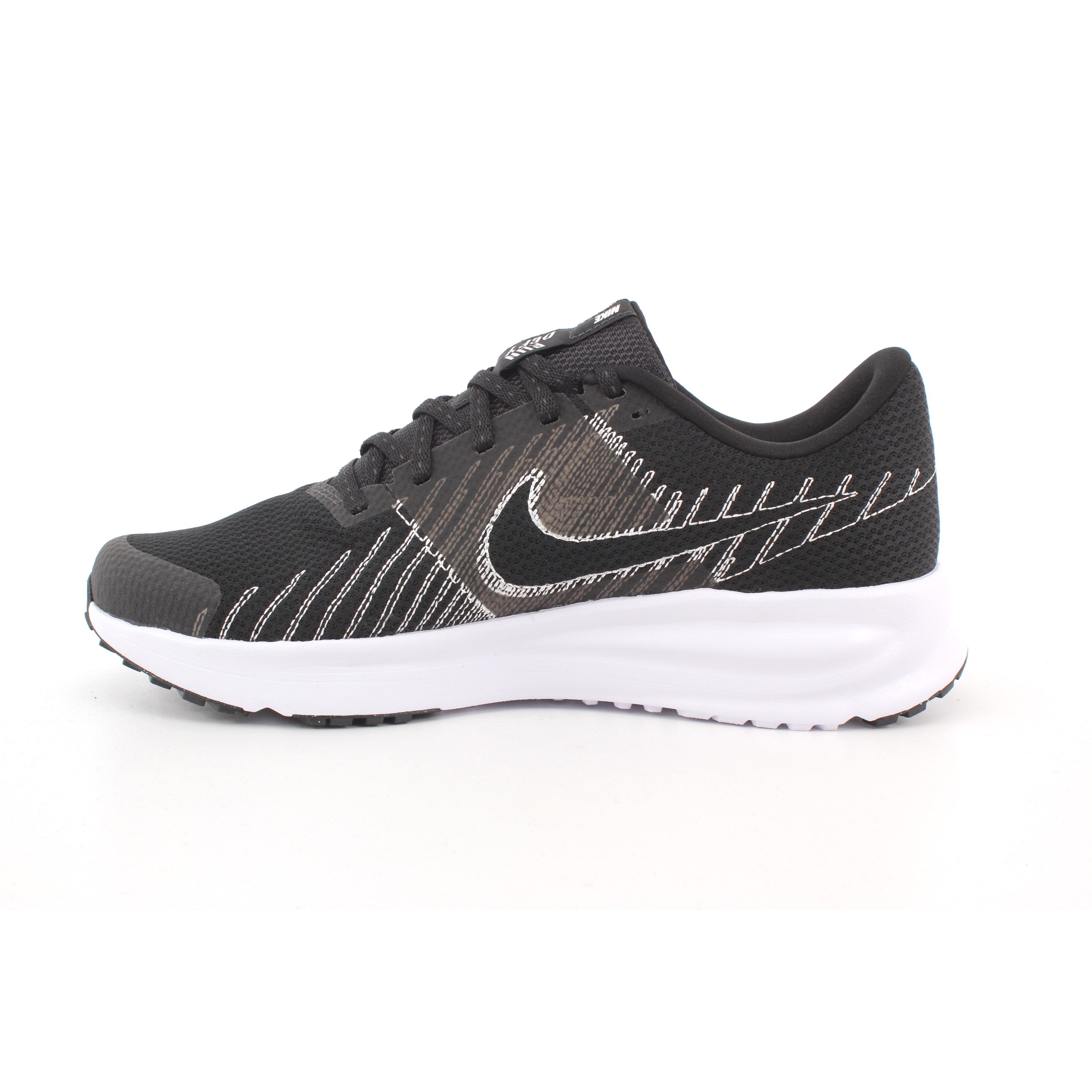 NIKE RUN DEFY NERO/BIANCO