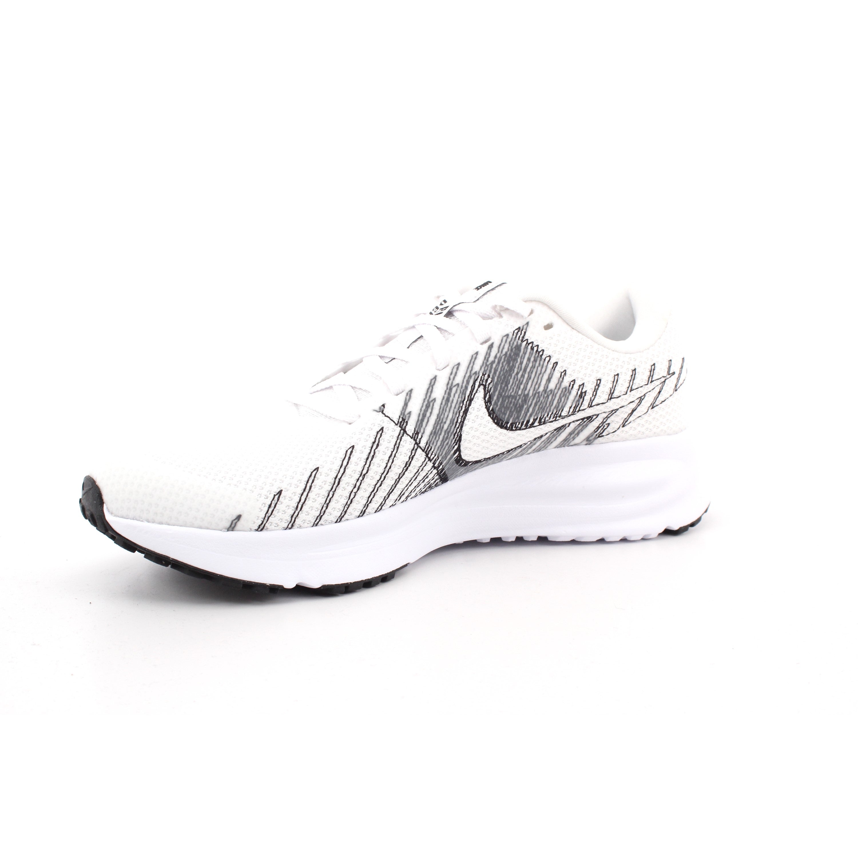 NIKE RUN DEFY BIANCO/NERO