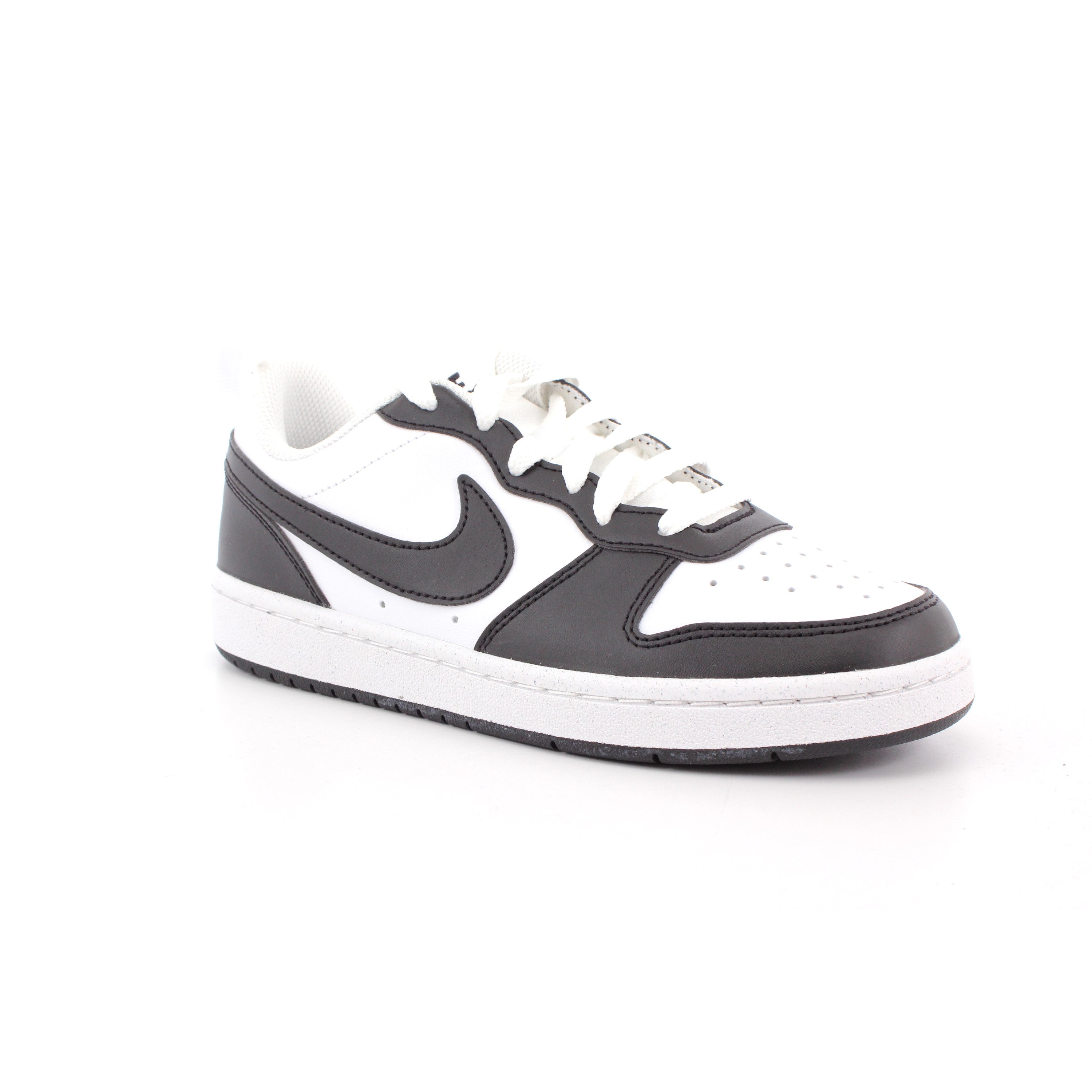 NIKE COURT BOROUGH LOW RECRAFT BIANCO/NERO