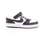 NIKE COURT BOROUGH LOW RECRAFT BIANCO/NERO