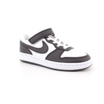 NIKE COURT BOROUGH LOW RECRAFT BIANCO/NERO