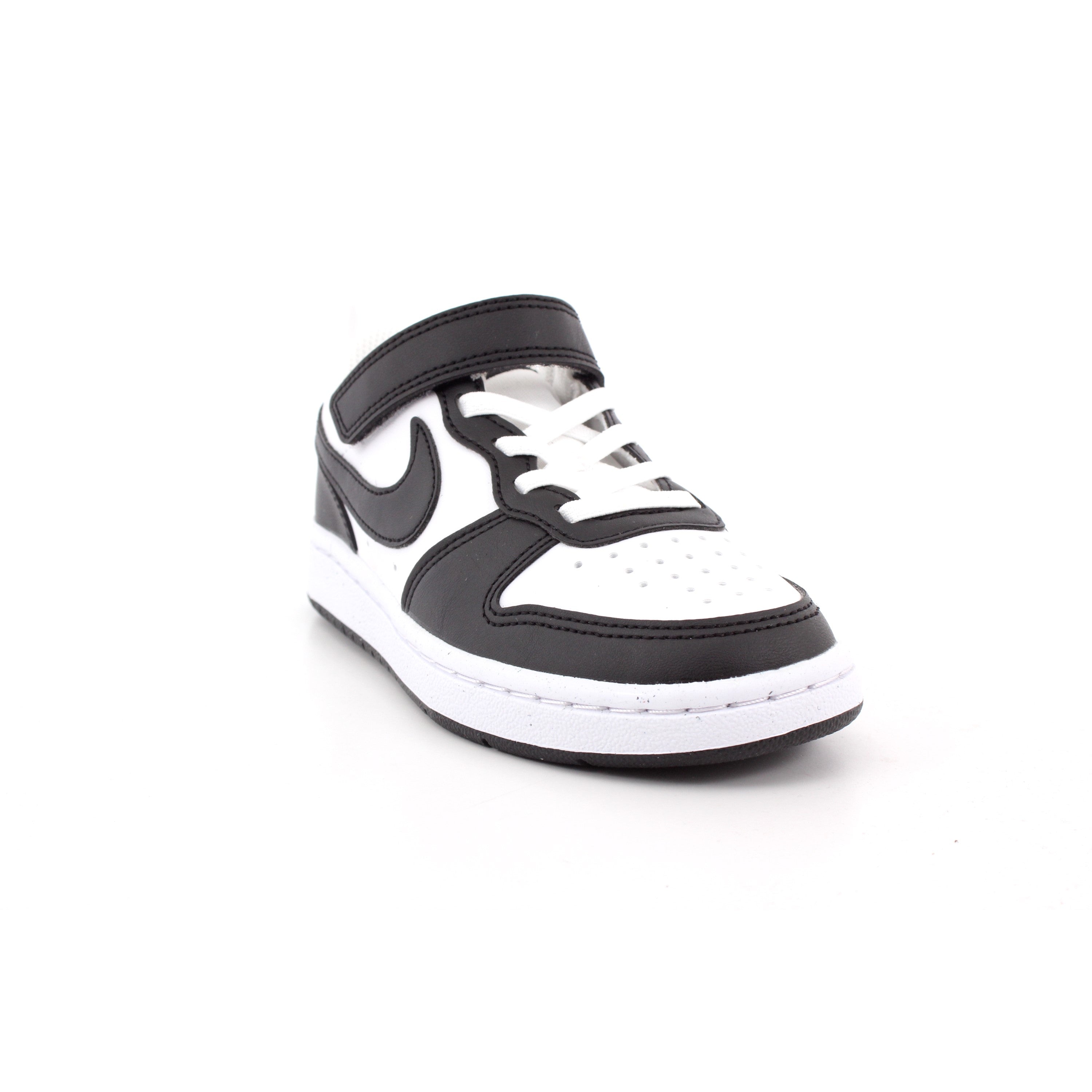 NIKE COURT BOROUGH LOW RECRAFT BIANCO/NERO