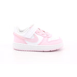 NIKE COURT BOROUGH LOW RECRAFT TD BIANCO/PINK FOAM