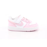 NIKE COURT BOROUGH LOW RECRAFT TD BIANCO/PINK FOAM