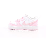 NIKE COURT BOROUGH LOW RECRAFT TD BIANCO/PINK FOAM