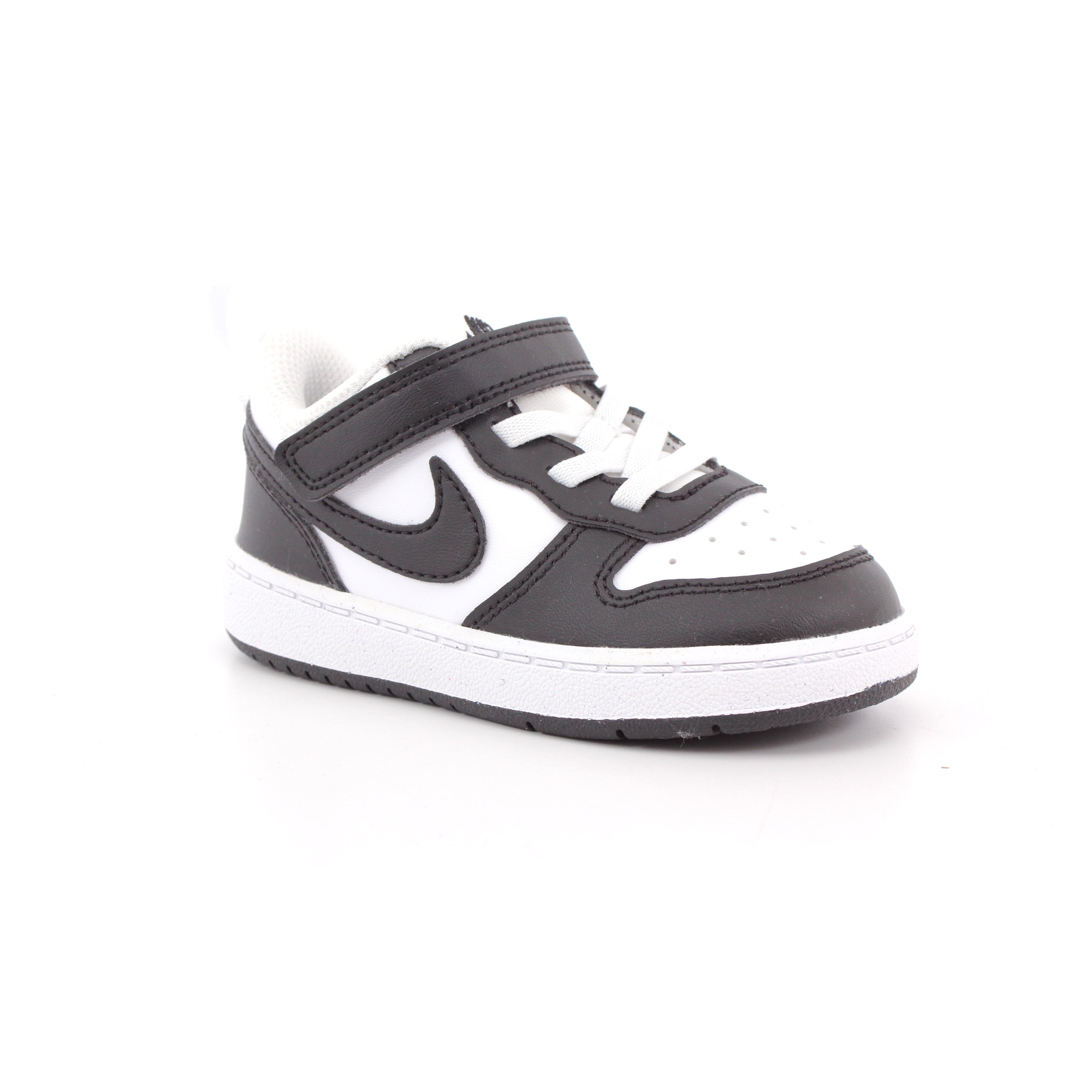 NIKE COURT BOROUGH LOW RECRAFT TD BIANCO/NERO