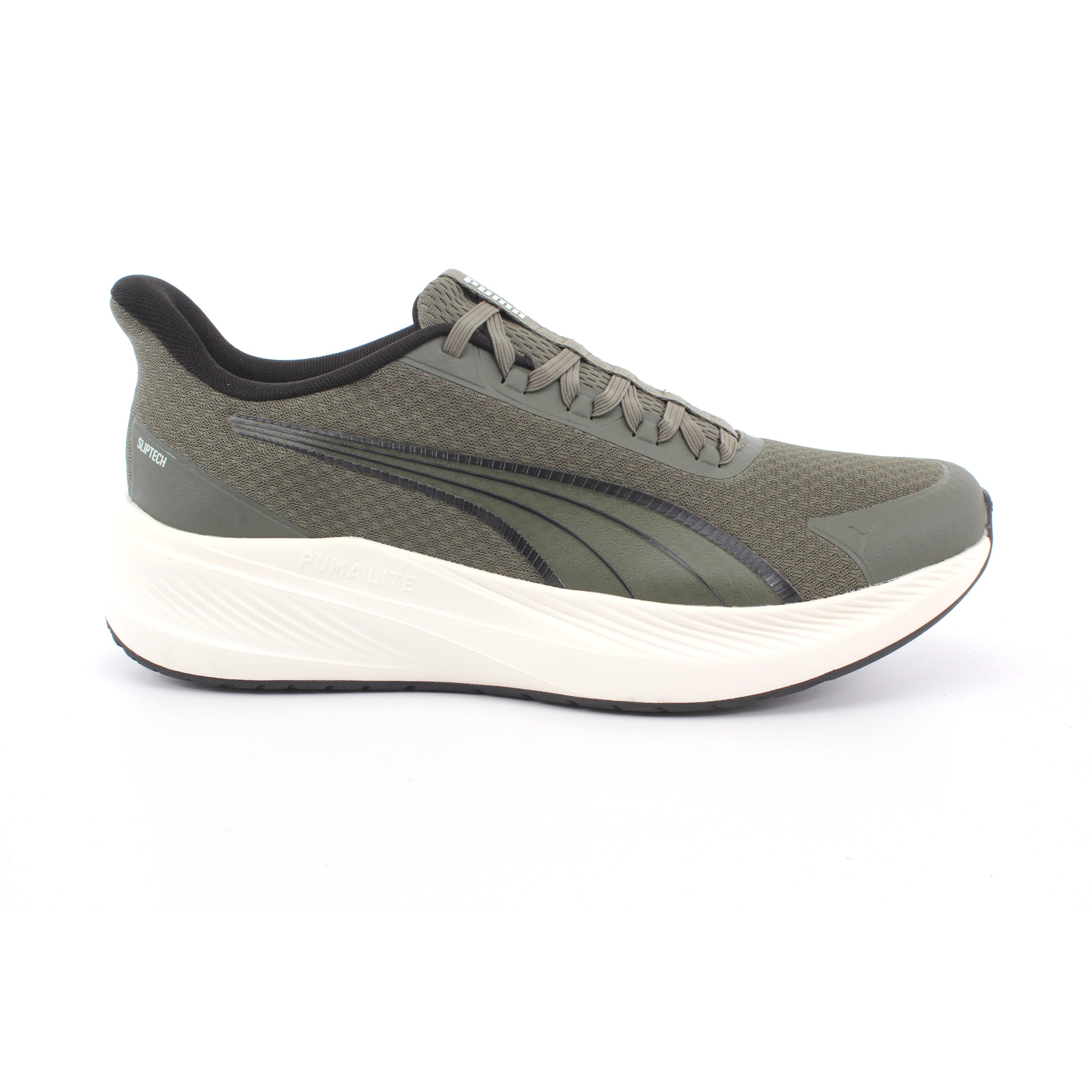 DASHER LITE SLIPTECH MOSS VEIL-WARM WHITE-PUMA