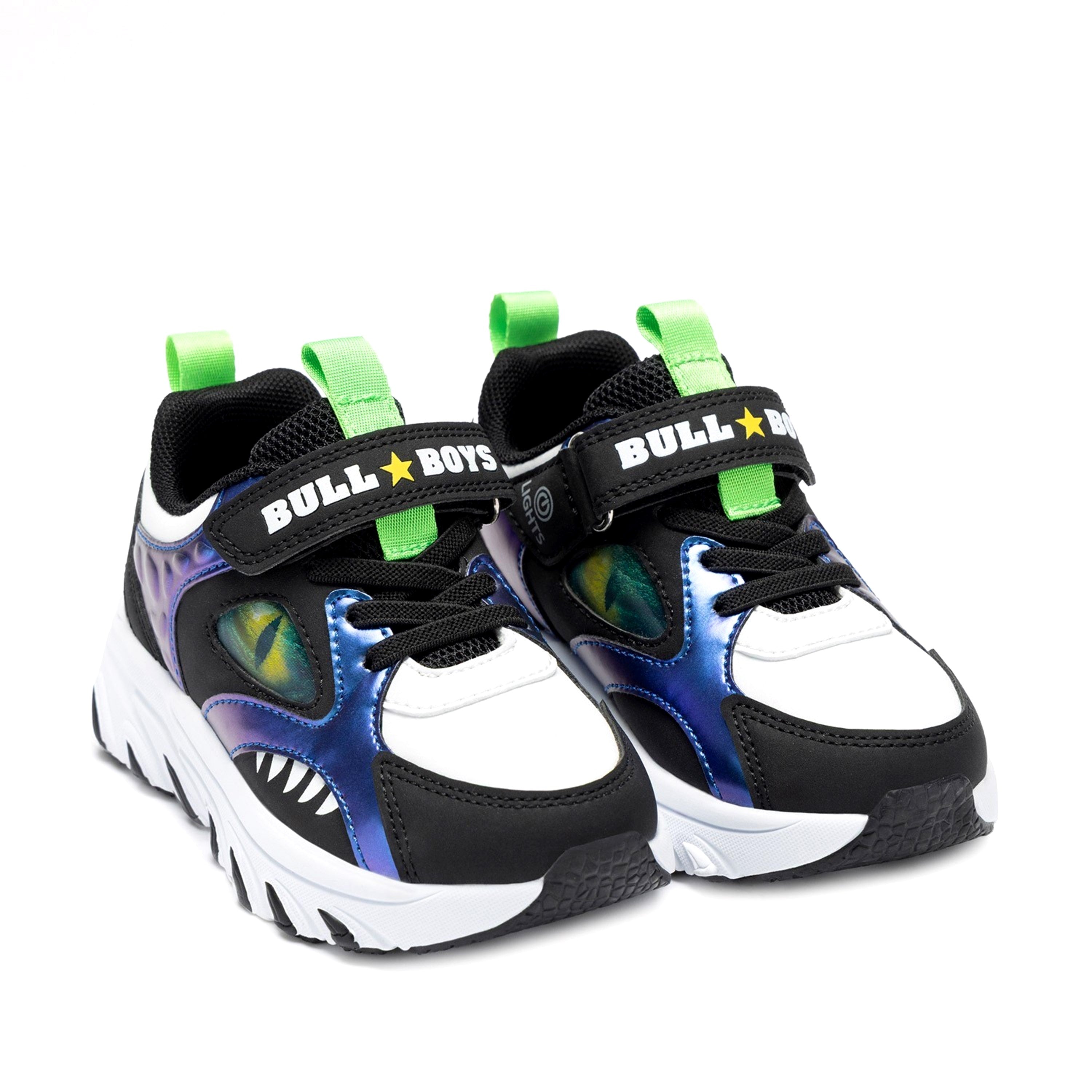 SCARPA BULL BOYS OCCHIOSAURO BLU/BIANCO