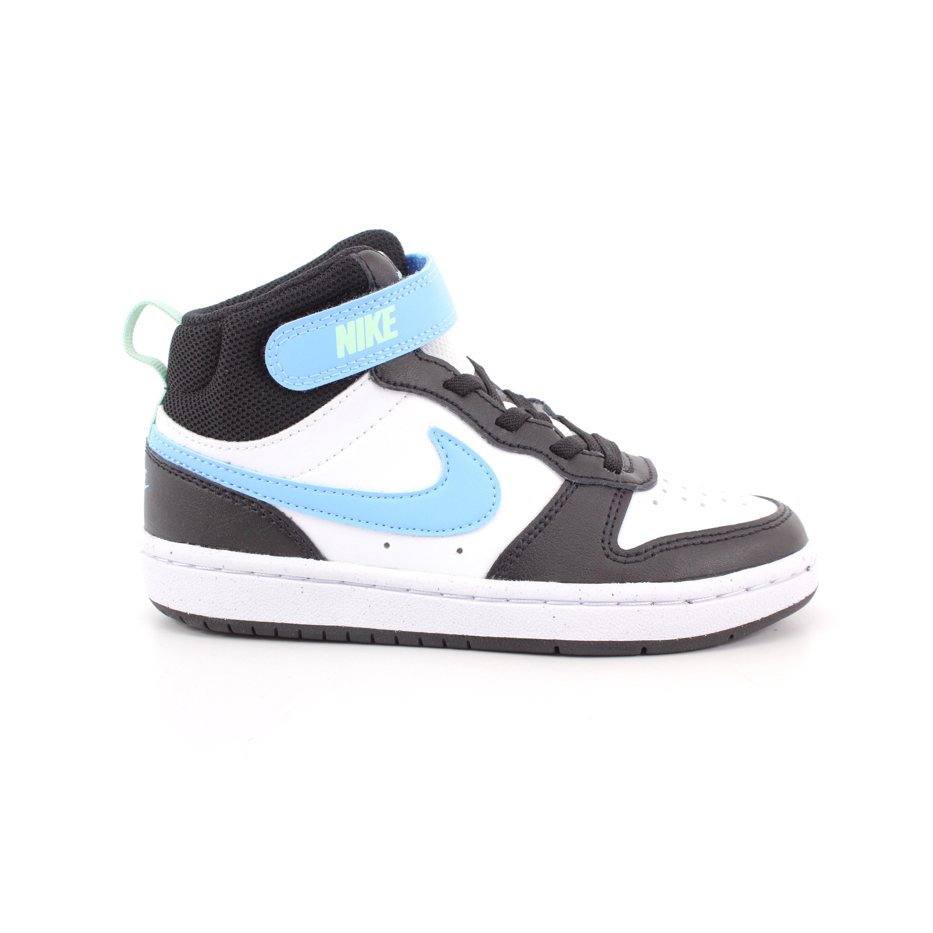 NIKE COURT BOROUGH MID 2 (PSV) WHT/BLU/BLK
