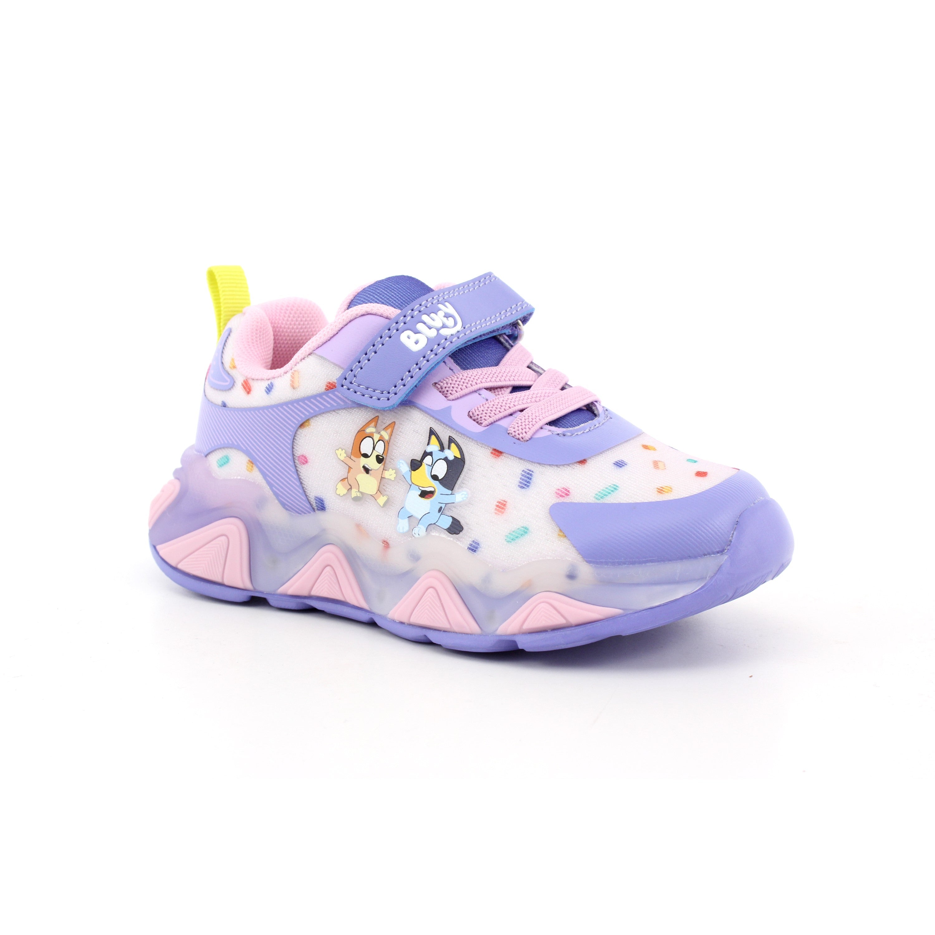 ZAPATO SPORT LUCES MAT LILA