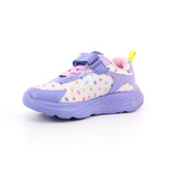 ZAPATO SPORT LUCES MAT LILA