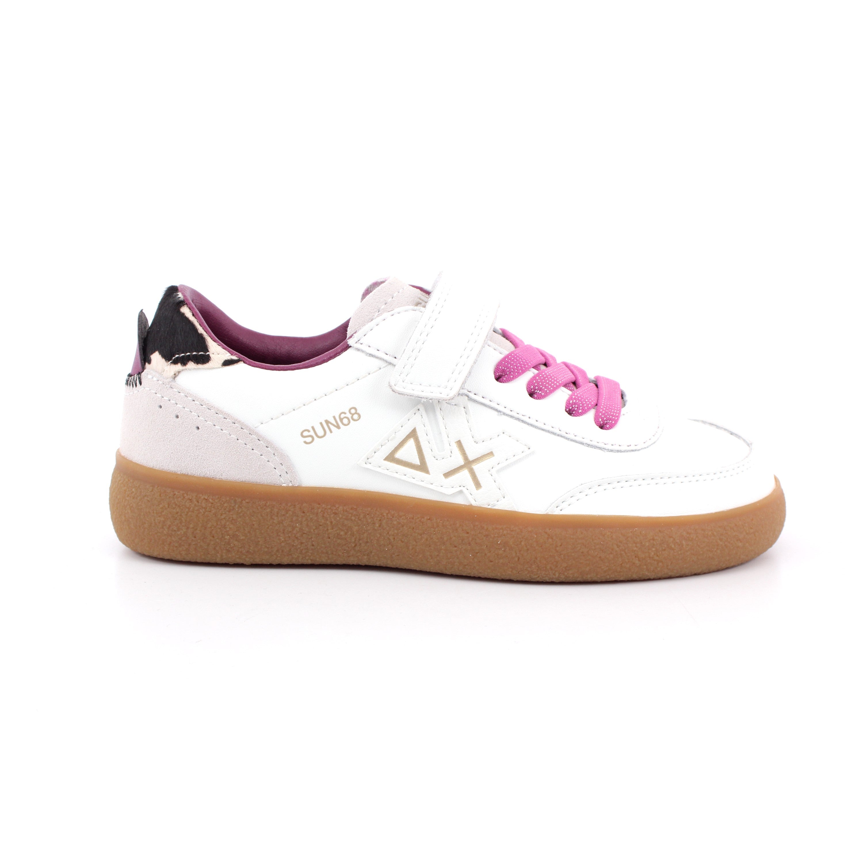 GIRL'S SALLY LEATHER (KID) 01 BIANCO