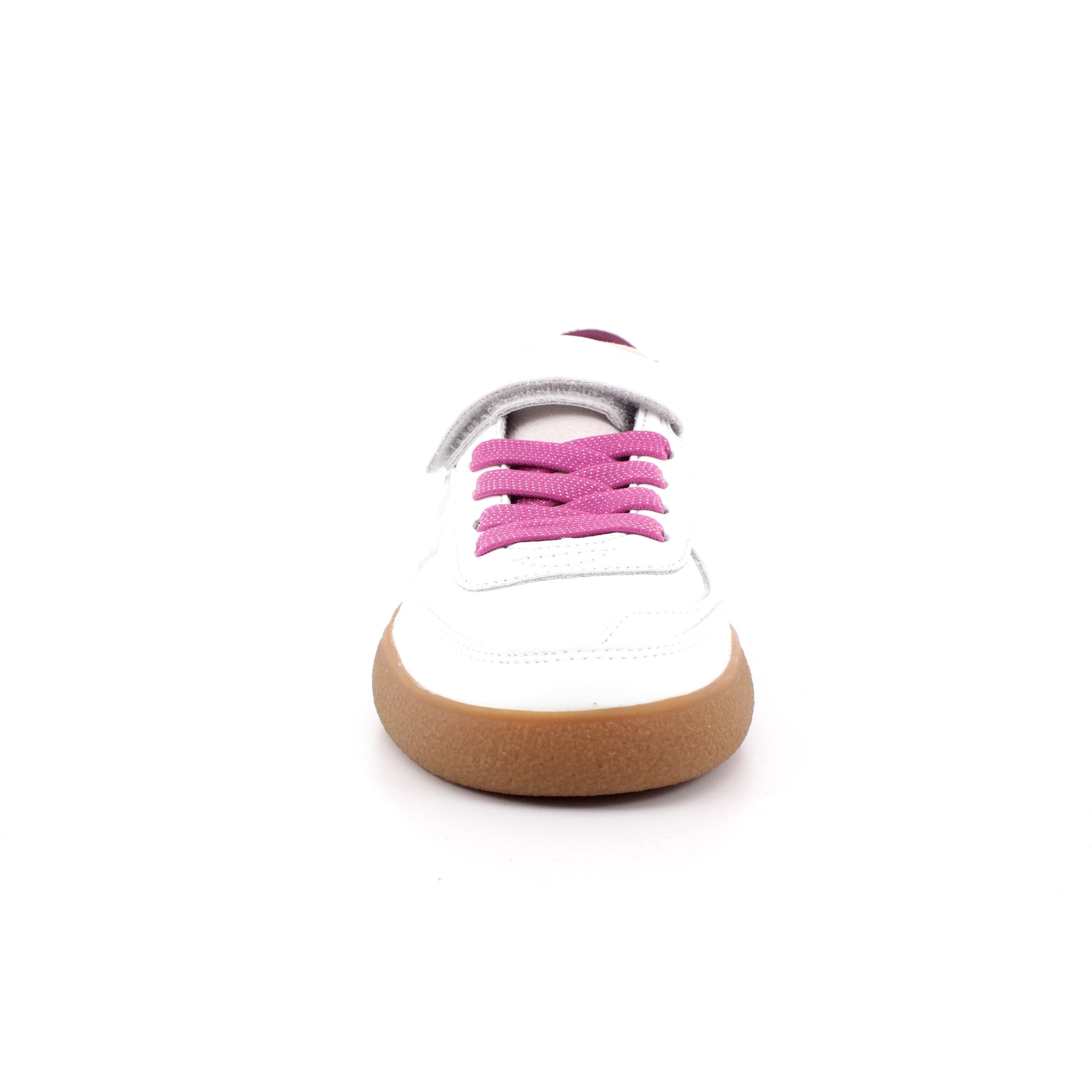 GIRL'S SALLY LEATHER (KID) 01 BIANCO