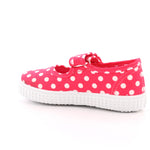 12 FUCSHIA MERCEDES VELCRO TOPOS