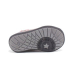 SCARPA ALLACCIATA GRIGIO PELLE