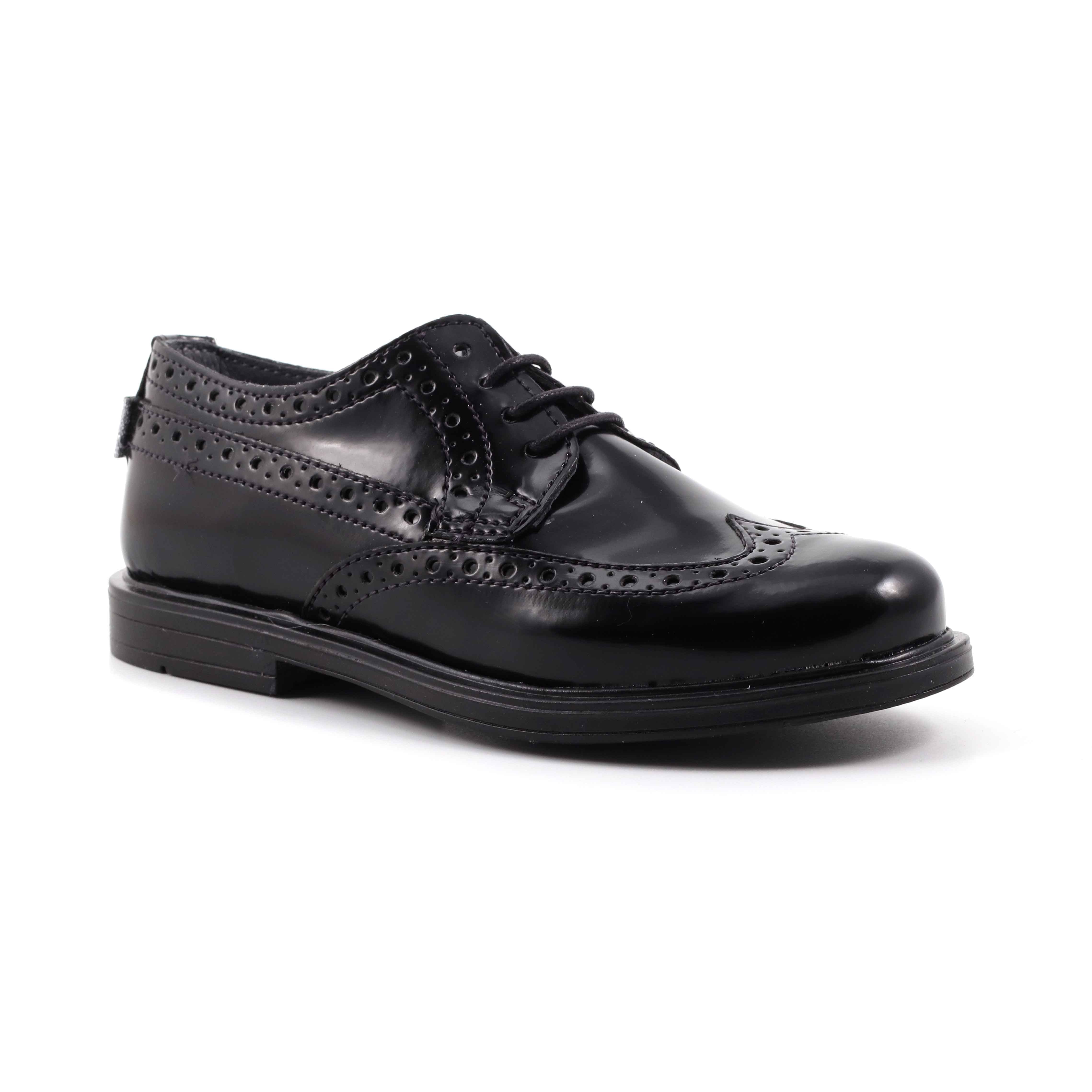 SCARPA BASSA LACCI ABRASIVATO NERO