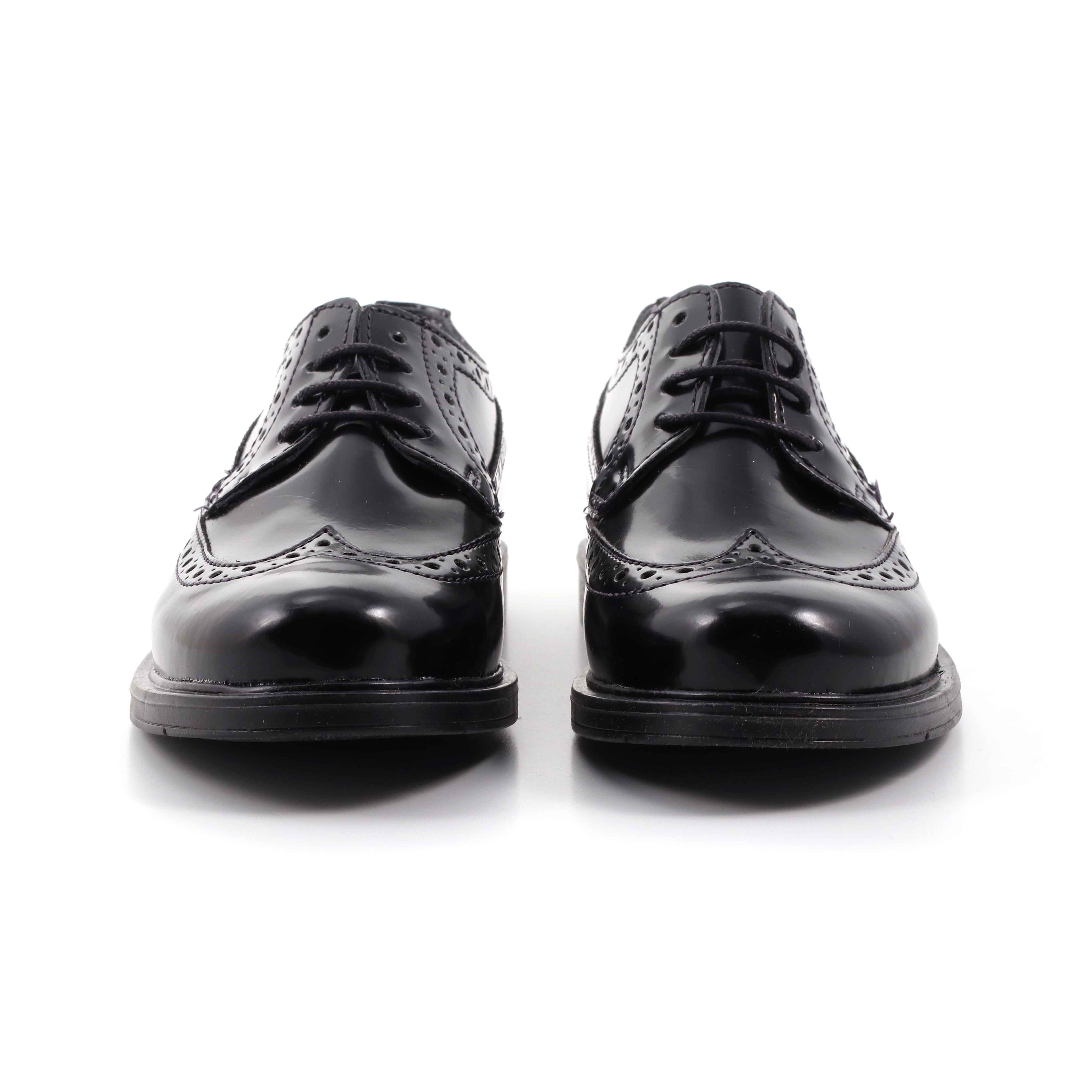 SCARPA BASSA LACCI ABRASIVATO NERO