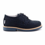 SCARPA BASSA LACCI MASCHIO BLU